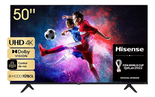 TV Hisense 50 4K UHD Smart Vidaa 50A6H