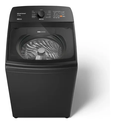Máquina de Lavar Brastemp 14Kg Cinza Smart Sensor- BWJ14A9