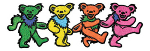 Aplicación De Parche Dancing Bear, Negro