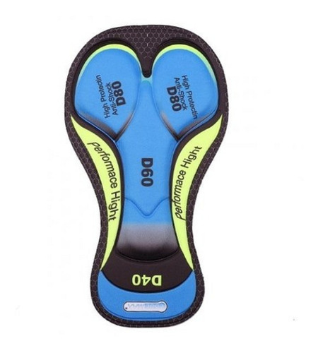 Imagem 5 de 5 de Bermuda Ciclista Masculina Cabani Acolchoada - Preto