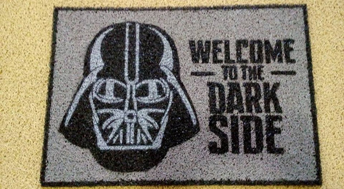 Tapete Capacho-star Wars- Welcome To The Dark Side -60x40cm