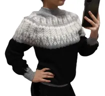 Comprar Sweater Pullover Lana Alpaca Llama Andino Talle S\u002Fm Unisex 