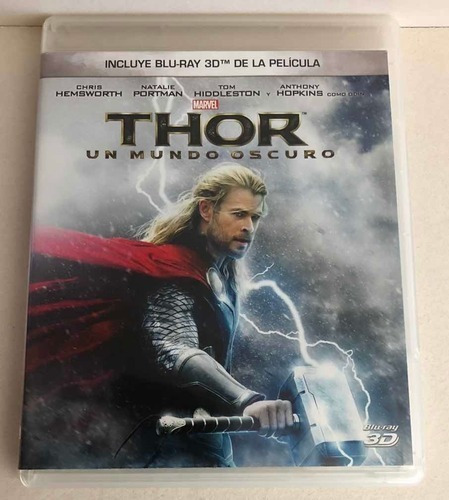 Thor Un Mundo Oscuro Pelicula Blu Ray Original Edicion 3d