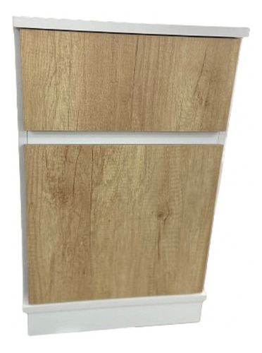 Mesa De Luz Para Sommier, 1 Cajon, 1 Puerta- 38 X 61 X 38