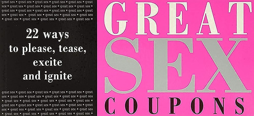 Book : Great Sex Coupons Romantic Love Coupons For Couples.
