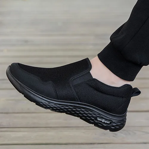 Zapatos Tenis Negros Mujer Y Hombres Pie Diabetico Cómodo