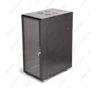 Gabinete Lantek 27u Piso 600*800 2 Abanicos