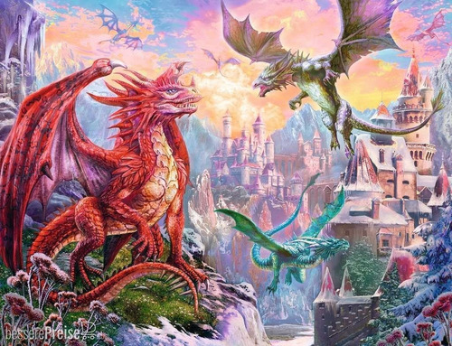 Puzzle Ravensburger Dragons 167173 2000 Pza Milouhobbies 