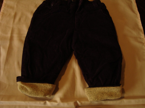 Lote 2 Pantalón De Bebe Forrados Cocomiel 3m Muy Abrigados