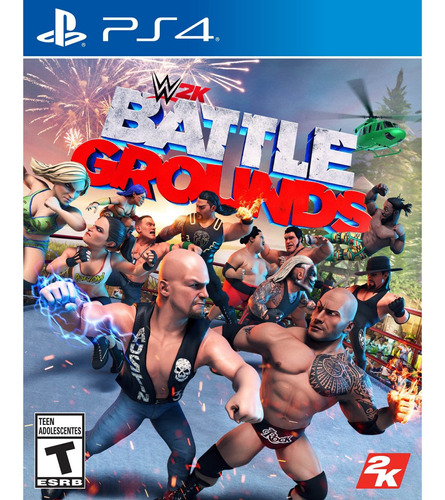 Wwe 2k Battlegrounds Ps4 Formato Físico Original