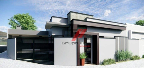 Imagem 1 de 8 de Casa Com 3 Dormitórios À Venda, 107 M² Por R$ 350.000 - Residencial Esperança - Caçapava/sp - Ca0477