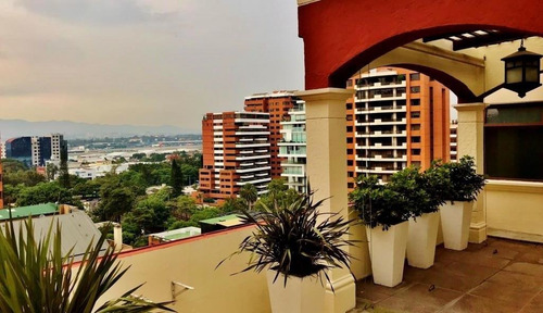 Imagen 19 de 19 de Espectacular Penthouse Amueblado De 3 Habs + Estudio En Alquiler En Zona 14