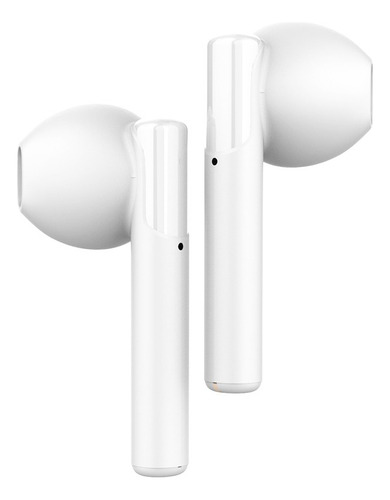 Audífono Inalámbricos Bluetooth Laptop Ligeros Micrófono Cel Color Blanco
