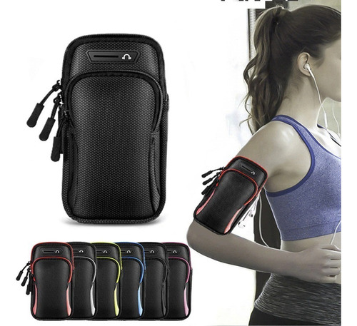 Chh Brazalete For Teléfono Celular, Soporte For El Brazo, Entrenamiento, Correr, Teléfono Celular, Auriculares