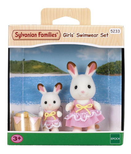 Sylvanian Families Conejas Traje De Baño Para Niñas 