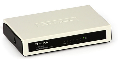 Switch Tp-link 5 Puertos Tl-sf1005d 10/100 Mbps 5 Puertos