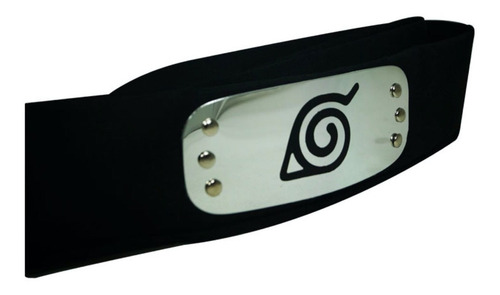 Cosplay Naruto Banda Placa Hoja Konoha Kunai Shuriken Ninja