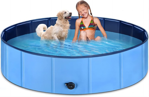 Jecoo Pool Para Perros Para Perros Grandes Piscina Para Niño