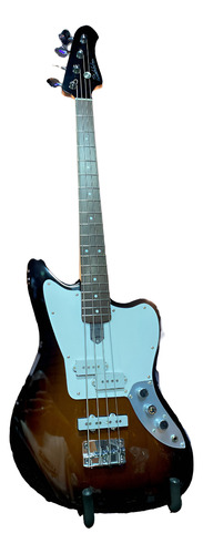 Baixo 4 Cordas Studebaker Weasel Short Scale Sunburst