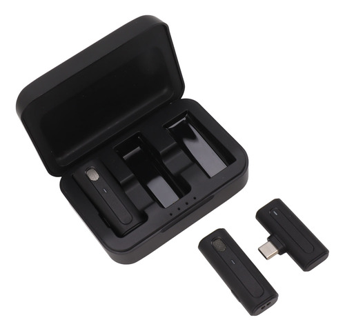 Mini Micrófono De Solapa Micrófono Lavalier Inalámbrico Re