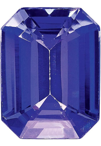 Piedra Preciosa De Diciembre Azul Tanzanita, Corte De Esmera