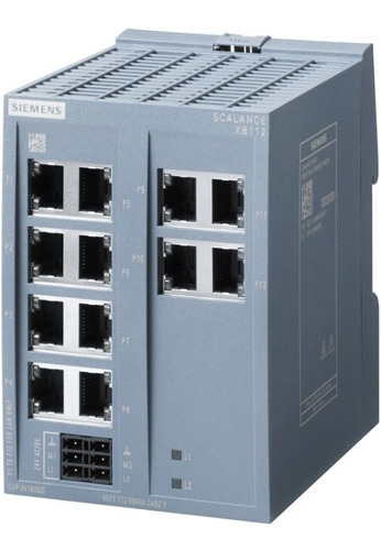 Switch Scalance Xb112 Siemens 6gk5112-0ba00-2ab2