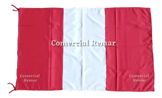 Bandera De Perú 135x85cm Calidad A1 Tela Lanilla Sin Escudo