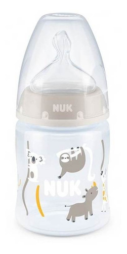 Mamadera Nuk Sil 150ml Control Temp Verde