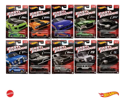 Coleção Hot Wheels Velozes e Furiosos