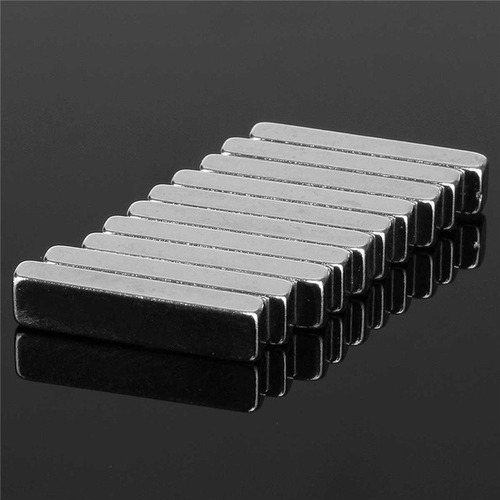Imagen 1 de 2 de 10 Imanes Neodimio 20x5x3mm N50