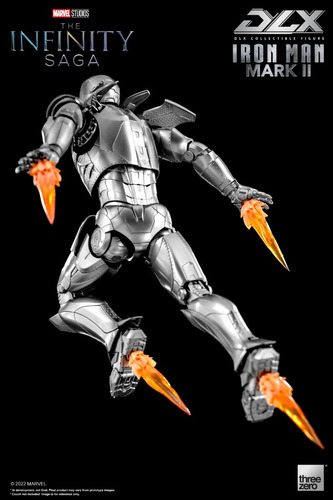 The Infinity Saga Iron Man Mark 2 Figura Threezero Dlx
