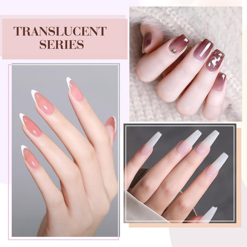 Set De Esmaltes De Uñas En Gel Canni, 9 Ml, Sin Hemas, Otoño