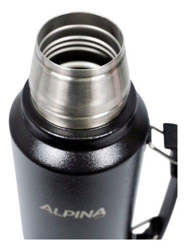 Termo Alpina Classic 1L Negro Alpina Classic