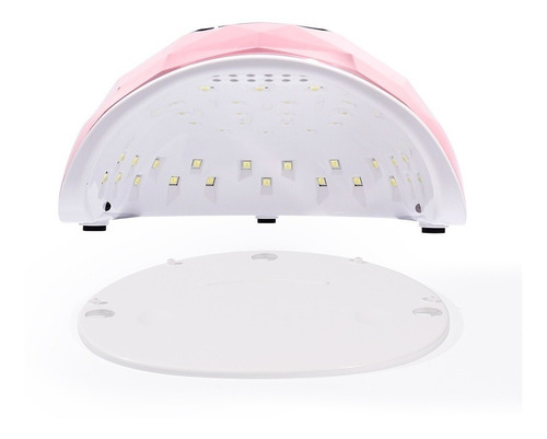 Lámpara Uv Led 120w Cromada Secado De Uñas Gel. Tienda