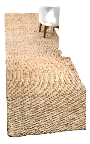 Alfombra Nuloom Tejida De Yute Natural De 60 X 90 Cms
