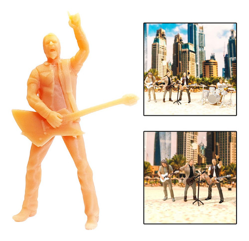 2x 1:64 Resina Sin Pintar Figuras En Miniatura Colecciones