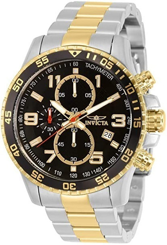Reloj Invicta Specialty 14876 Hombre Plateado/dorado Acero