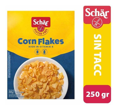 Cornflakes Schar Sin Gluten Y Sin Lactosa X 250 Grs. 