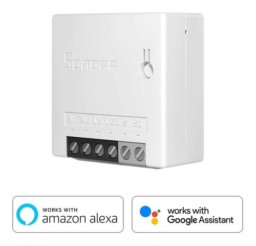Imagem 4 de 10 de Pack-2 Interruptor Wi-fi Rele Sonoff Mini R2 Three Way