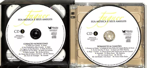 Cd Box Fagner Sua Música E Seus Amigos (5 Cds) Novo Lacrado!