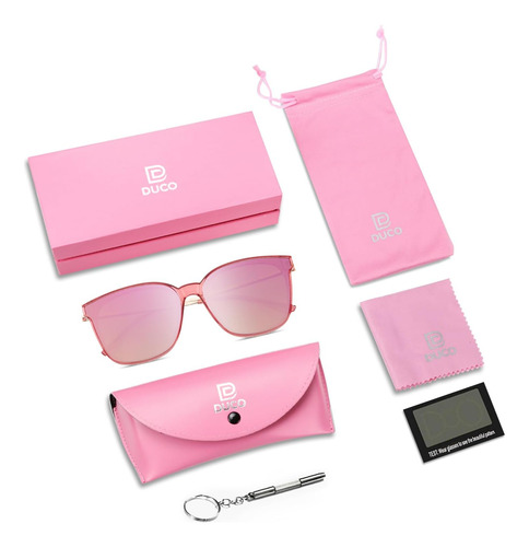 Duco Gafas De Sol Redondas Retro Para Mujer, Gafas De Sol Po