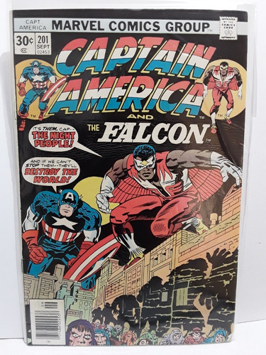 Comic Captain America & The Falcon 201 Usado Muy Buen Estado