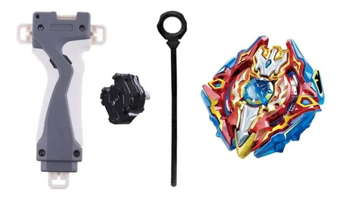 Beyblade Sieg Xcalibur Xcalius+ Pistola Lanzadora En Caja 