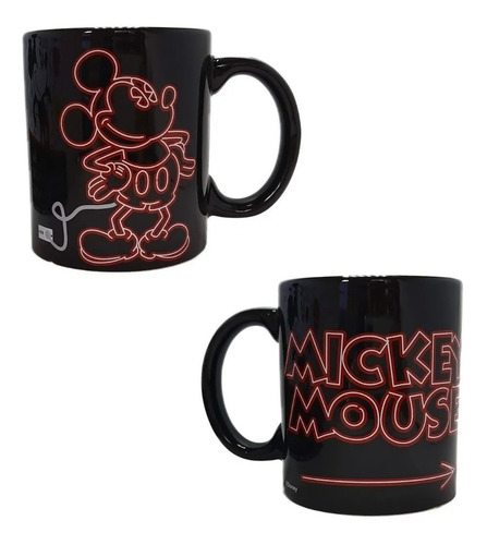 Taza Mikey Mouse Luminosa, Brilla En La Oscuridad 320 Ml