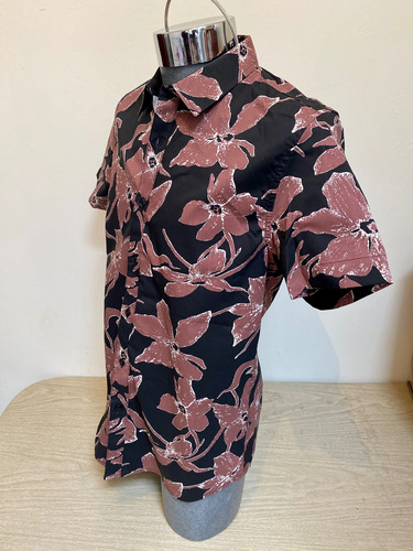 Camisa Negra Gbg By Guess Hombre Talla M Mod.zovh17r
