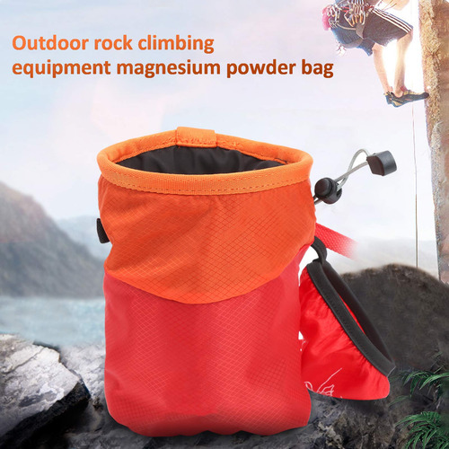 Bolsa De Tiza De Magnesio Para Escalada En Roca Y Boulder