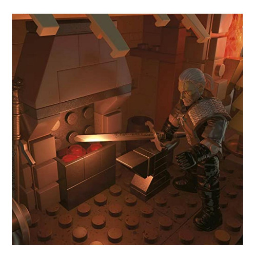 Mega Juguete De Construcción The Witcher Para Niños De 16
