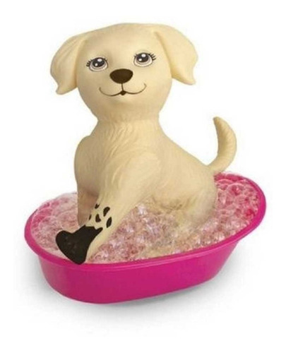 Pet Shop Da Barbie Cachorro Taff 25 Cm Pupee Com Kit Banho