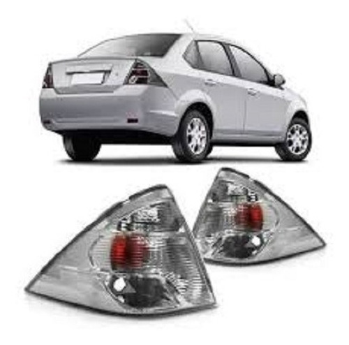 Juego De Faros-opticas Trasera P/ford Fiesta Max 2010/ad Fal