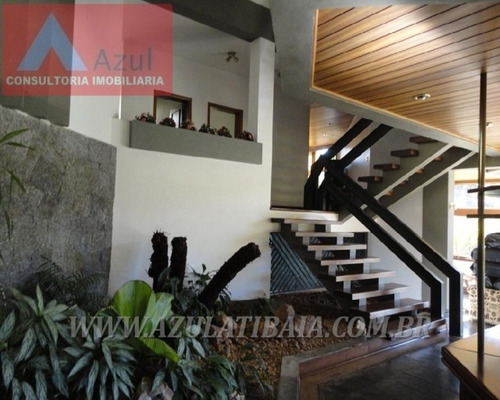 Imagem 7 de 30 de Mansão Alto Padrão Em Atibaia, Nova Gardênia, 3 Suítes Master Com Closet E Hidro - 1596 - 32662508